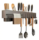 Suporte organizador de parede para utensilios de cozinha