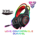 Headset Gamer Fantech HG16 Sniper 7.1 USB | Iluminação RGB | Som Surround