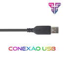 Headset Gamer Fantech HG16 Sniper 7.1 USB | Iluminação RGB | Som Surround