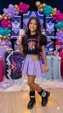 Conjunto Blogueirinha Temático Guerreiras Musical – Infantil