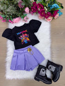 Conjunto Blogueirinha Temático Guerreiras Musical – Infantil