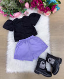 Conjunto Blogueirinha Temático Guerreiras Musical – Infantil