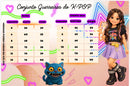 Conjunto Blogueirinha Temático Guerreiras Musical – Infantil