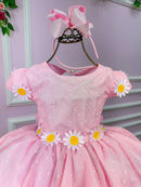 Vestido Marie Jardim Encantado – Estampa de Margaridas | Floral Romantico