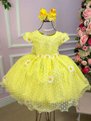 Vestido Marie Jardim Encantado – Estampa de Margaridas | Floral Romantico