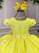 Vestido Marie Jardim Encantado – Estampa de Margaridas | Floral Romantico